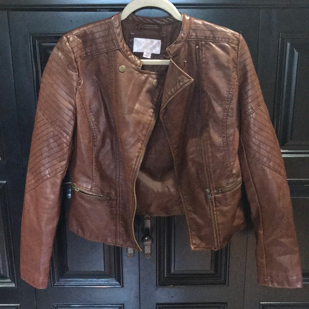 Leather jacket